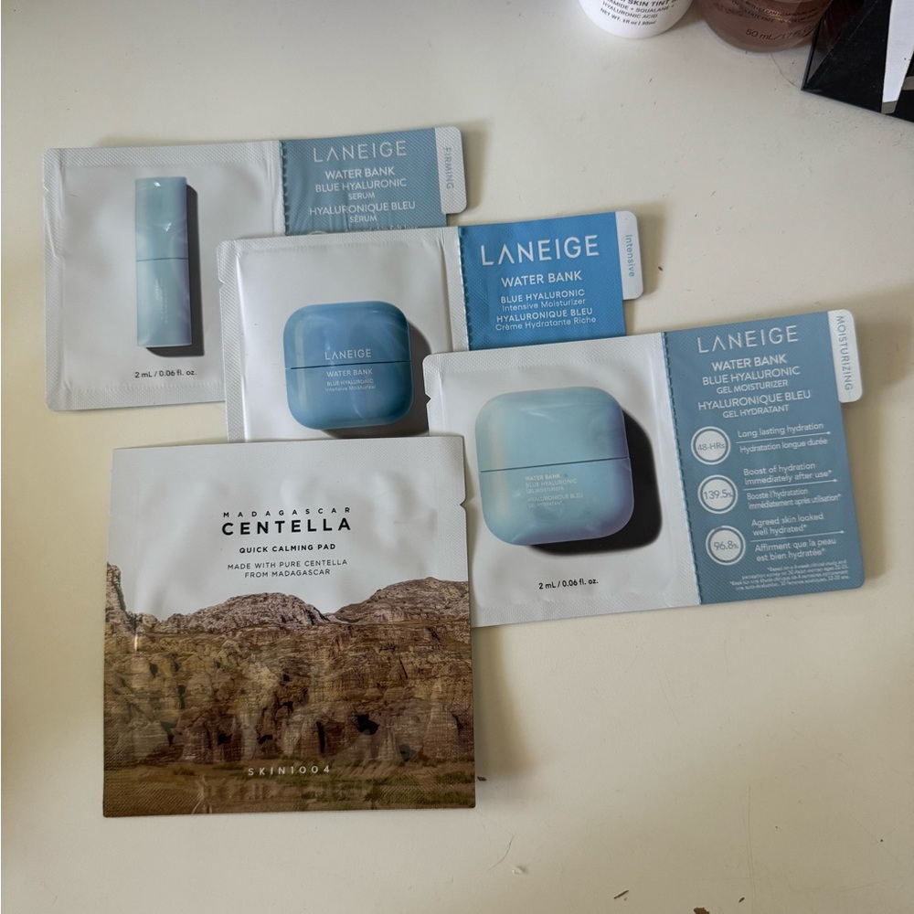 3/$15 K-Beauty Skincare Sample Set Award Winning Korean Beauty Samples